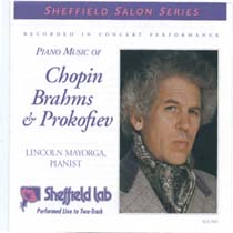 Piano Music of Chopin, Brahms & Prokofiev